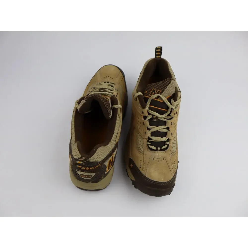 New Balance 643 Trail Walking Hike Shoes MW643BR Brown Tan Suede Women's 9